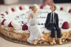 Красивый торт на свадьбу