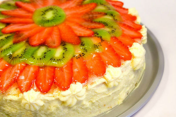 Желейный торт со сметаной и фруктами - как приготовить, рецепт с фото — Кулинарный блог Life Good